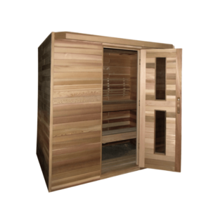 CLASSIC MODULAR SAUNA (ALL WOOD FRONT)